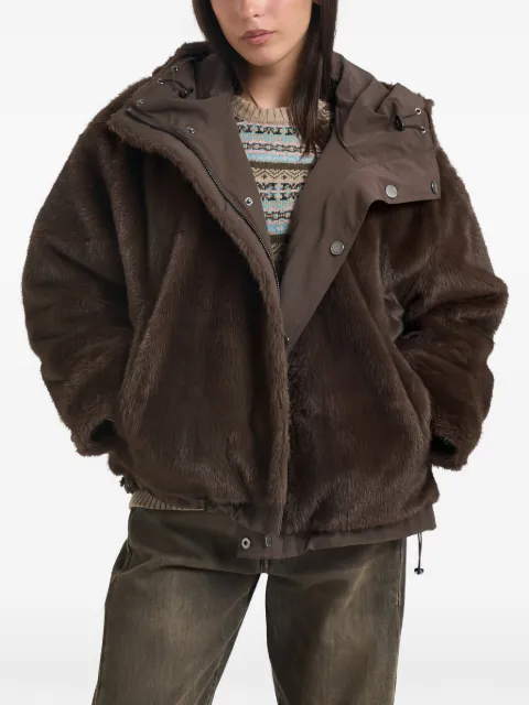 Weekend Max Mara reversible hooded jacket