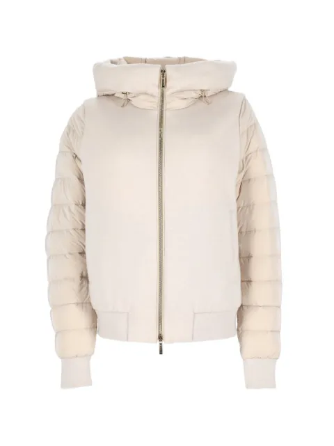 Moorer Flavienne hooded padded jacket