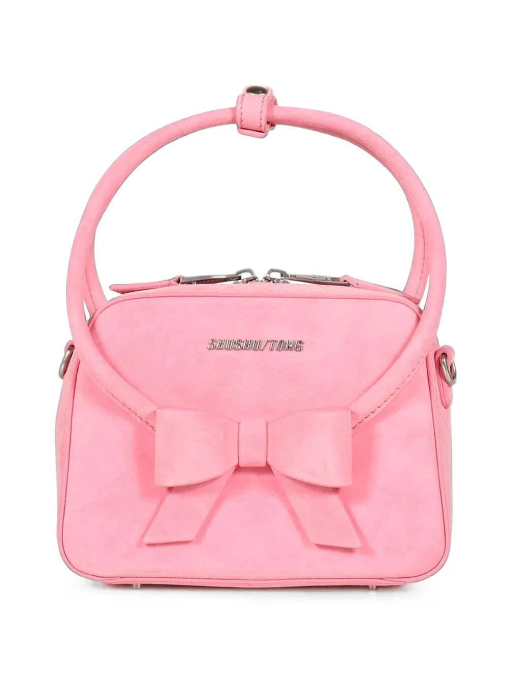 SHUSHU/TONG bow-detail leather mini bag