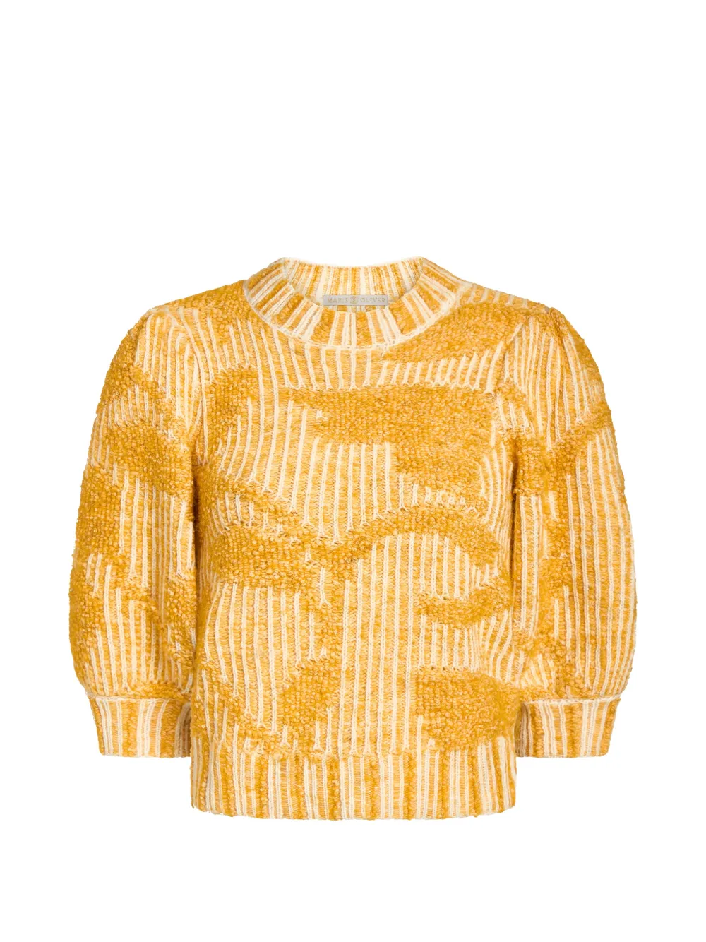 Marie Oliver Gail bouclé-knit sweater