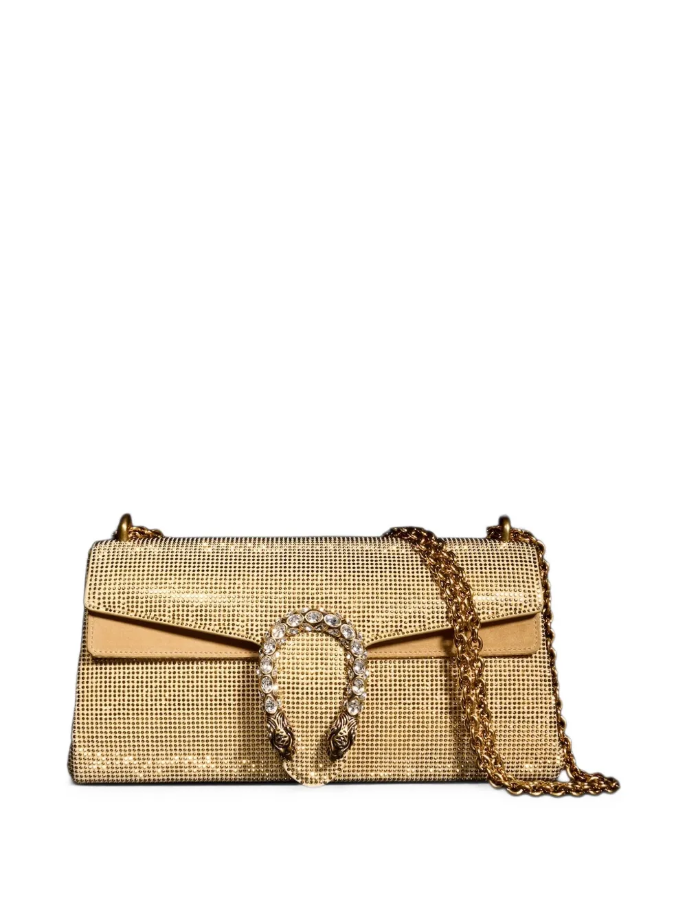 Gucci Dionysus schoudertas verfraaid met kristallen Goud