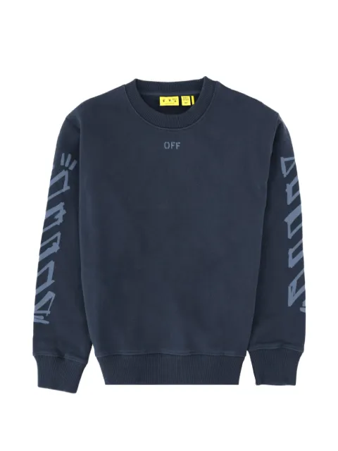 Off-White Kids logo-print sweatshirt
