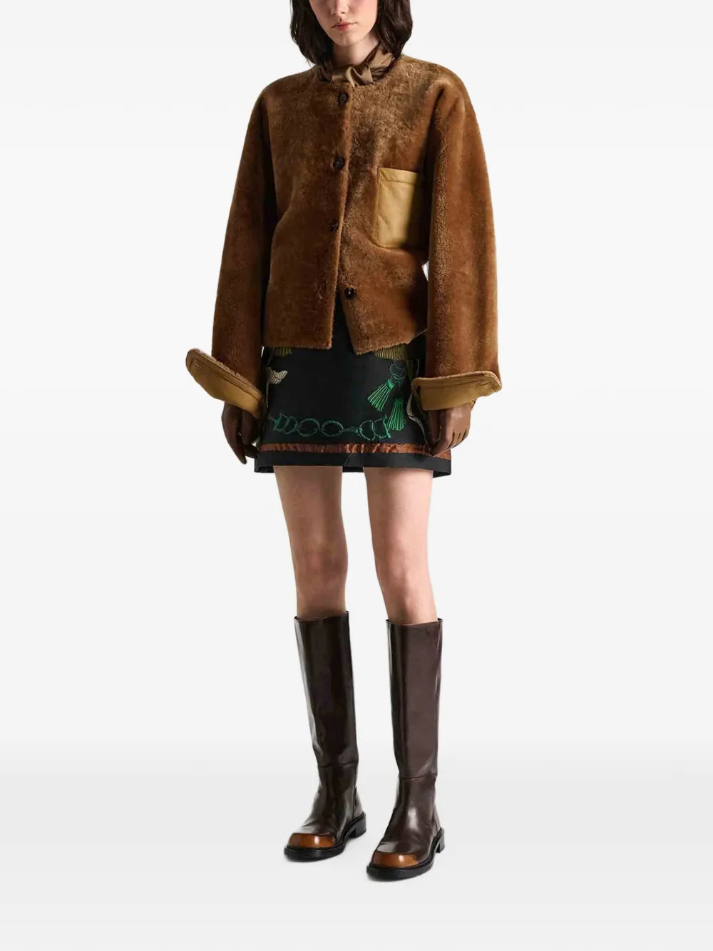 Dorothee Schumacher Soft Touch lammy jack Bruin