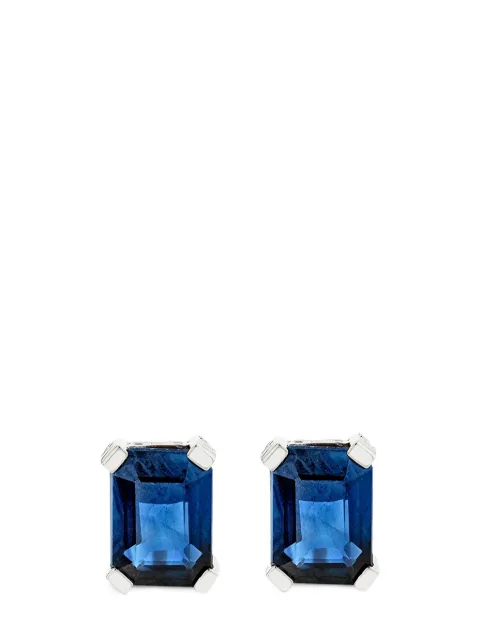 SHAY sapphire and diamond stud earrings