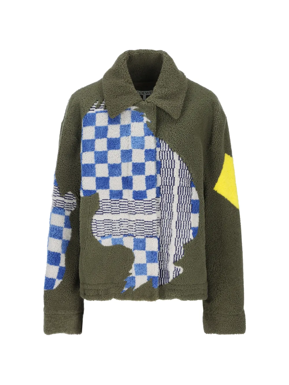 LOEWE shearling bomber jacket