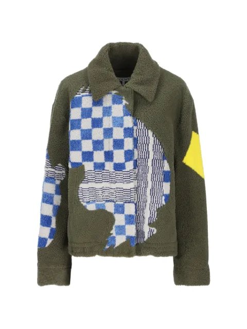 LOEWE shearling bomber jacket