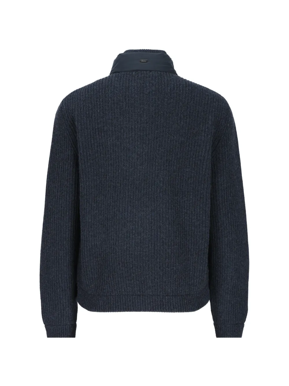 Herno quilted wool jacket Blauw