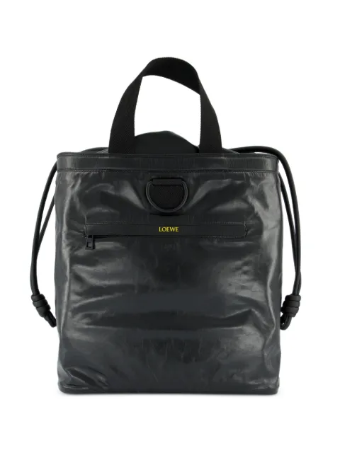 LOEWE Squad leather backpack
