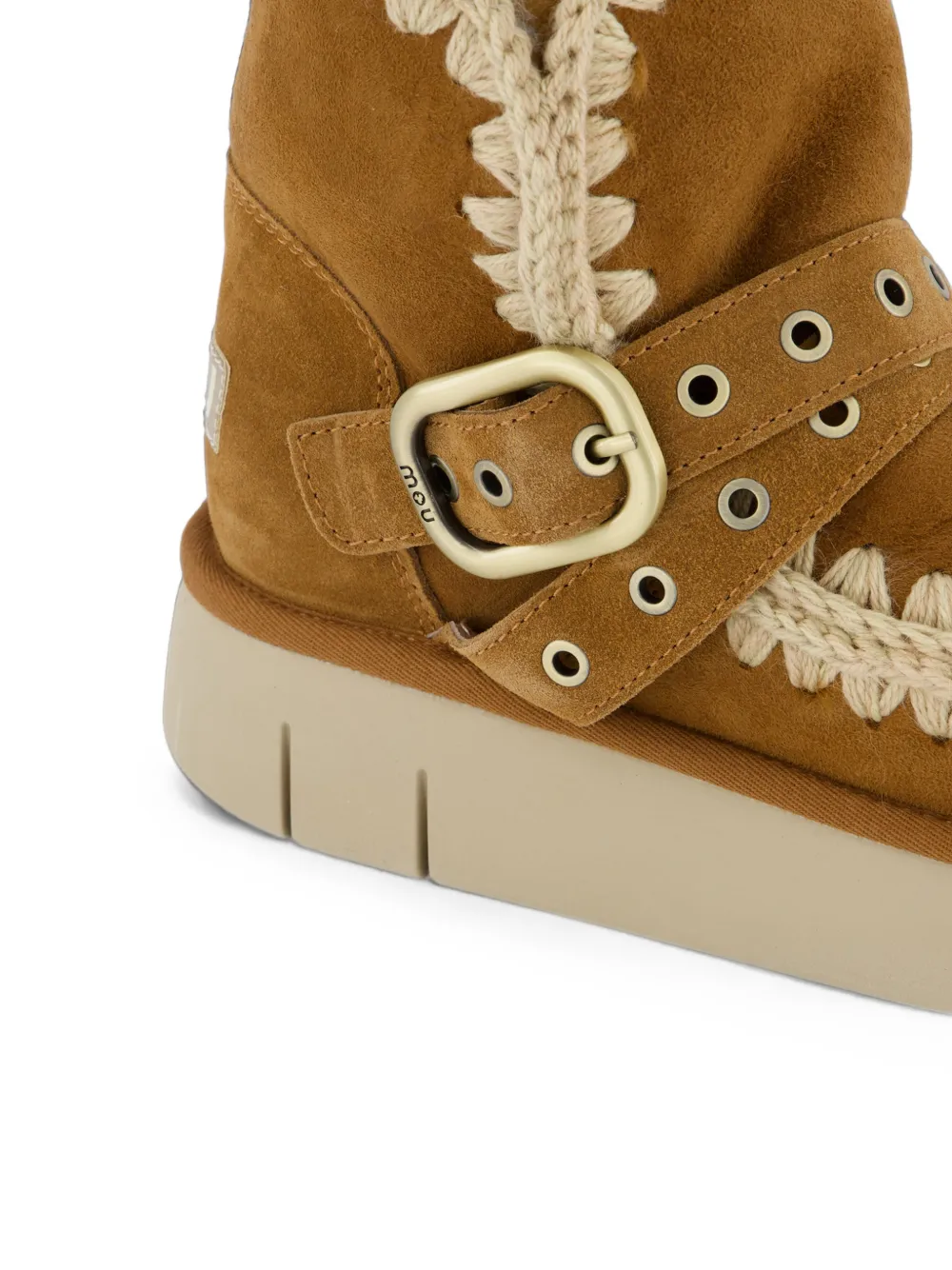 Mou Eskimo Bounce buckle-strap boots Bruin