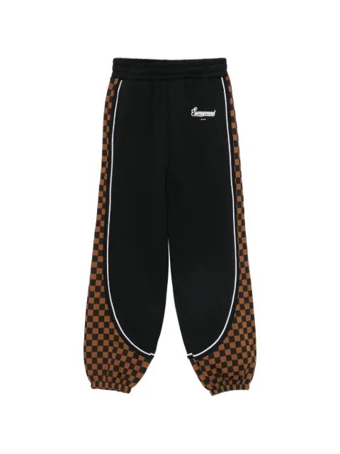sprayground kid Pantaloni sportivi con stampa a quadri