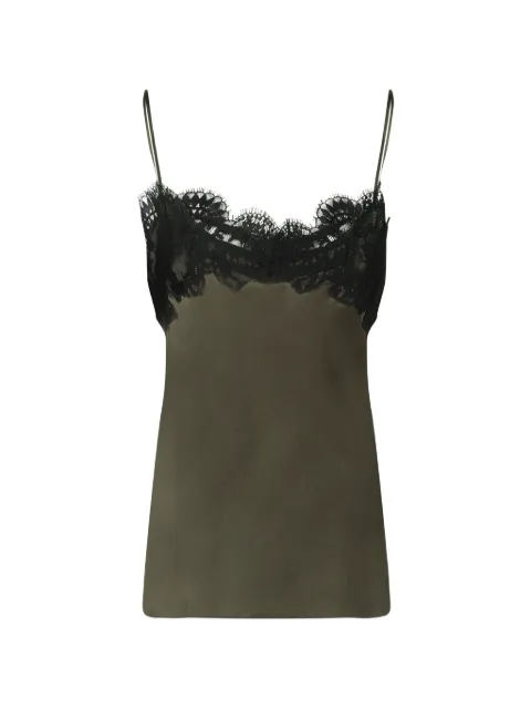 IRO lace-trim sleveeless top