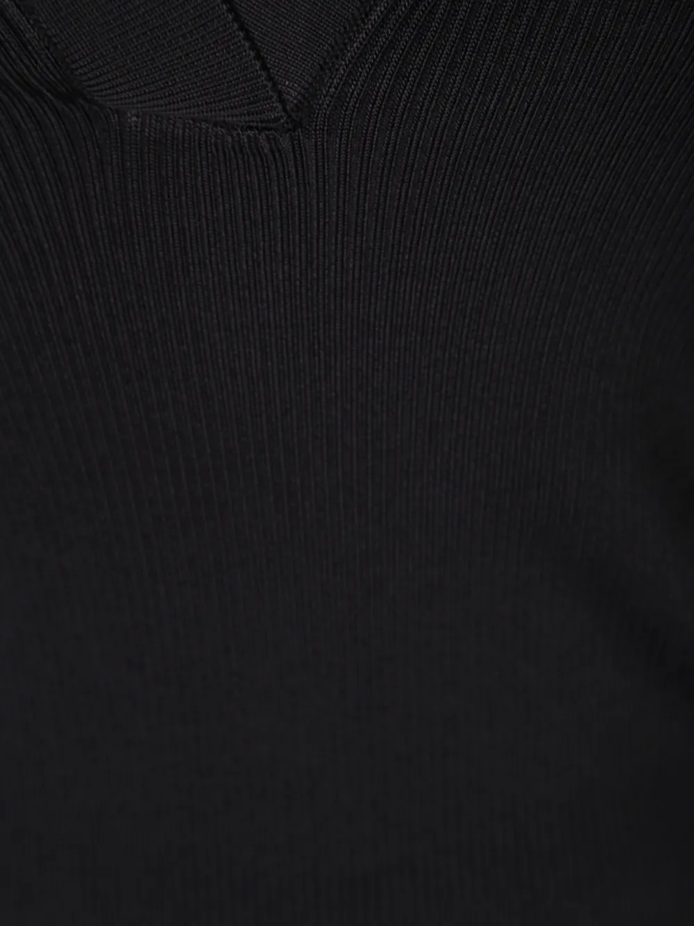 IRO Waves polo-collar sweater Zwart
