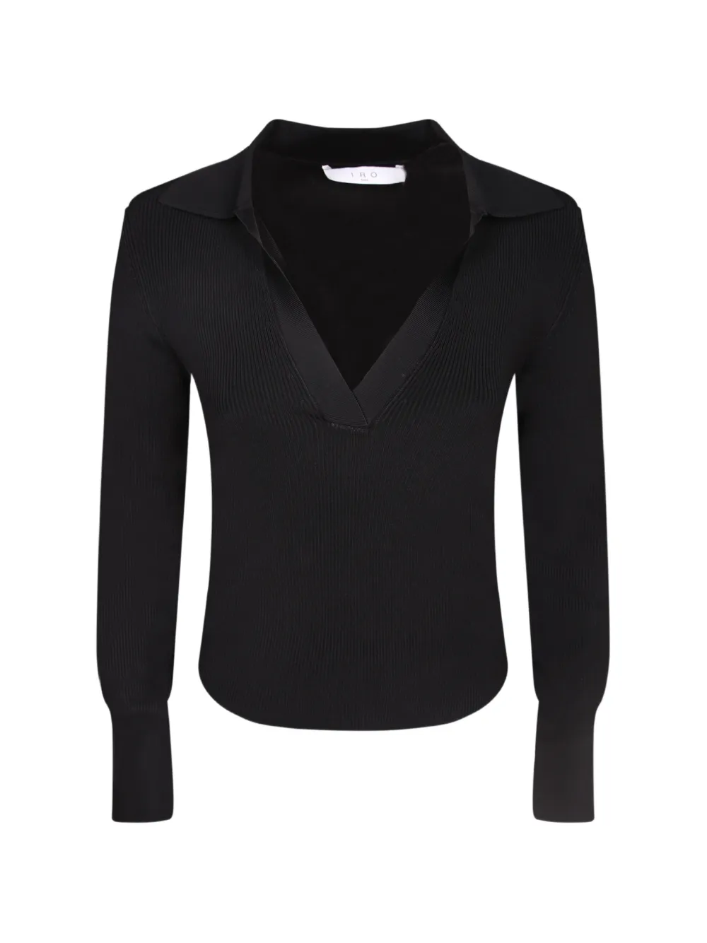 IRO Waves polo-collar sweater