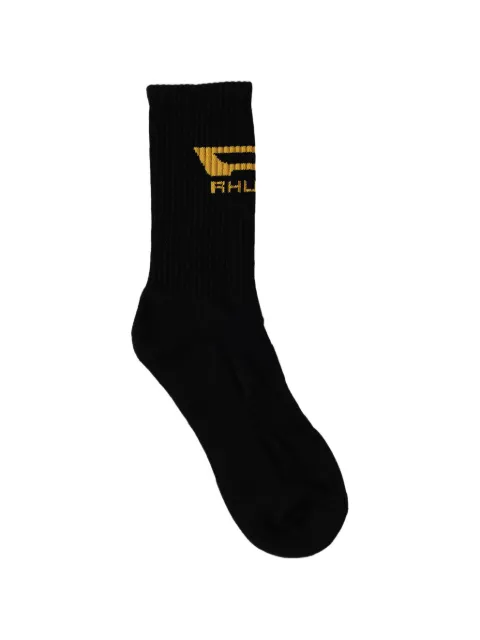 RHUDE Campione logo socks
