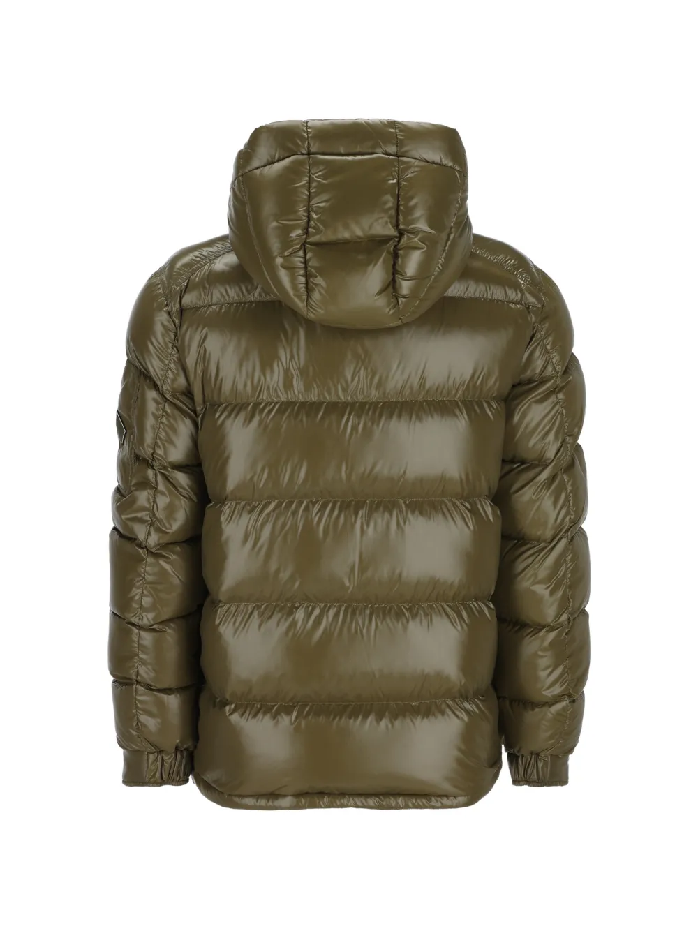 Herno quilted hooded jacket Groen