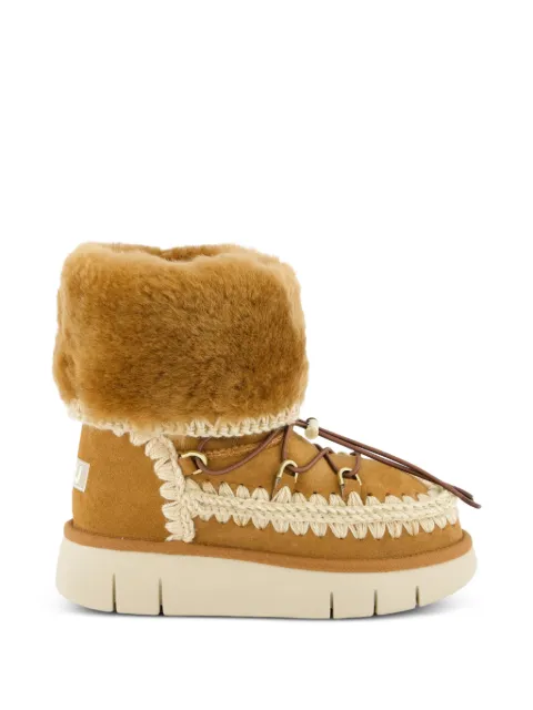 Mou bottines Bounce à finitions en fourrure aux chevilles