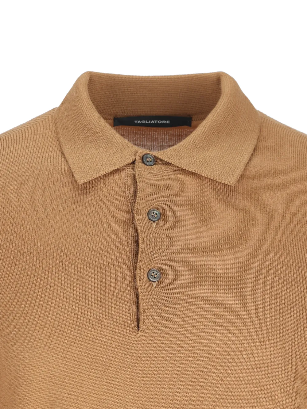 Tagliatore Palmer fine-knit sweater Bruin