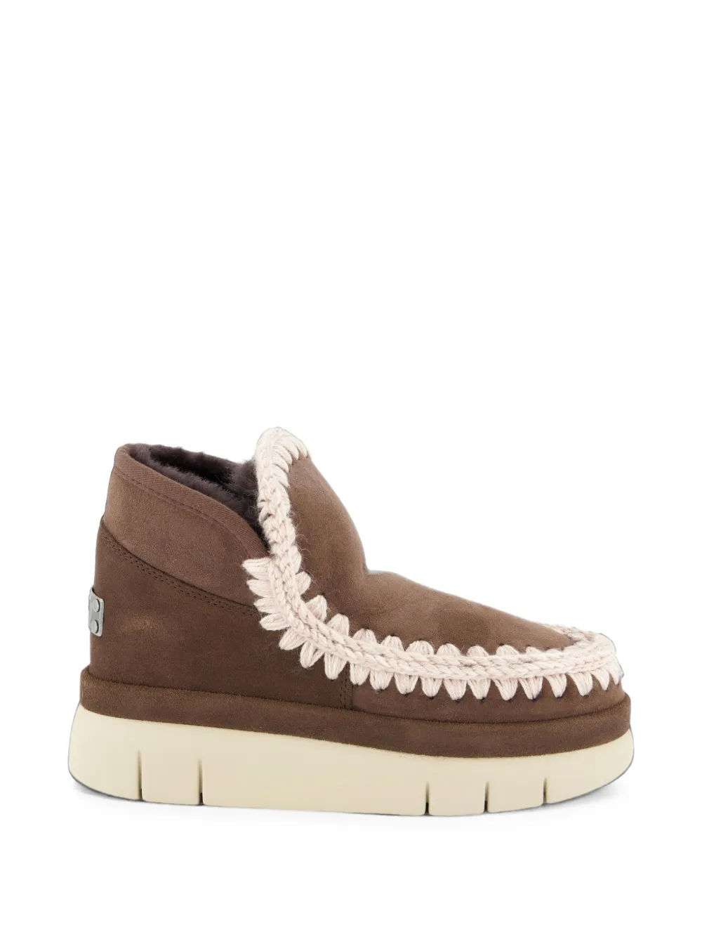 Mou Eskimo Bounce Welt crochet-trim sneakers
