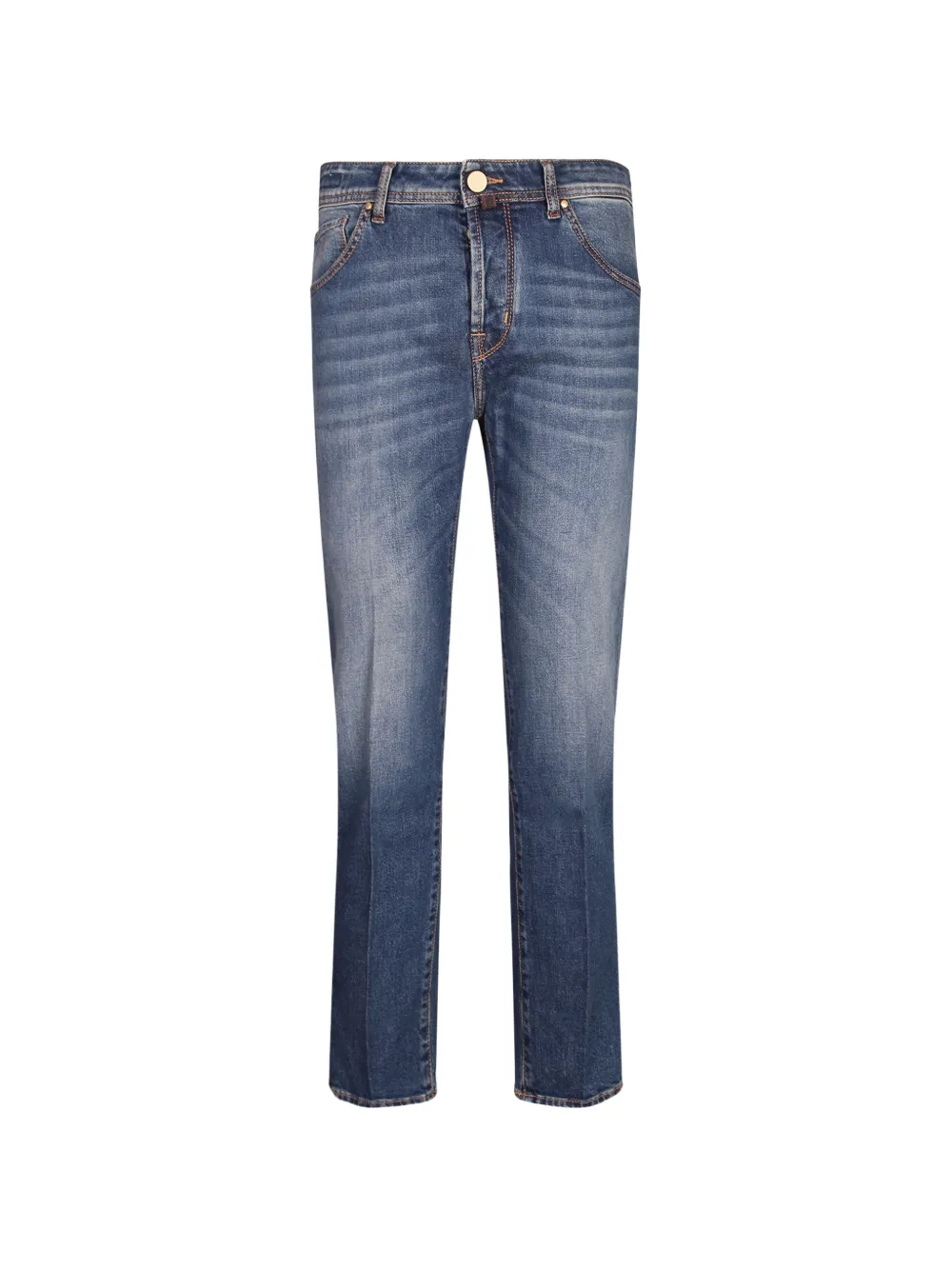 Jacob Cohën faded-effect straight-leg jeans - Bleu Jacob Cohën faded-effect straight-leg jeans - Bleu
