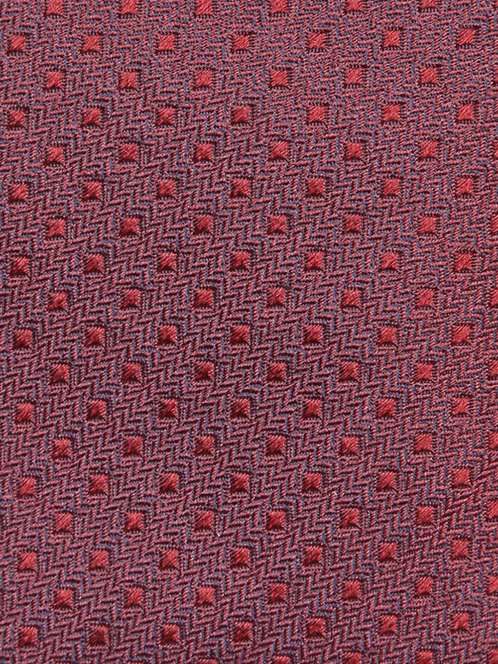 Brunello Cucinelli Zijden stropdas met jacquard Rood