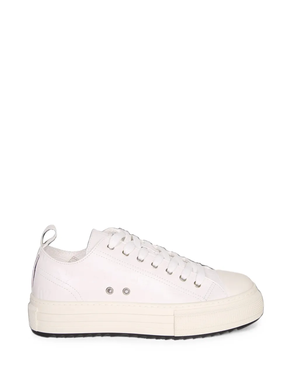 DSQUARED2 logo-embossed platform sneakers