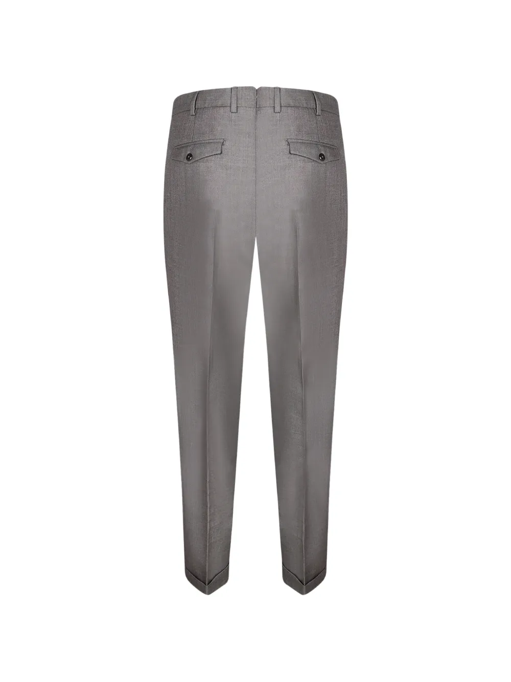 PT Torino Broek met geplooid detail Grijs