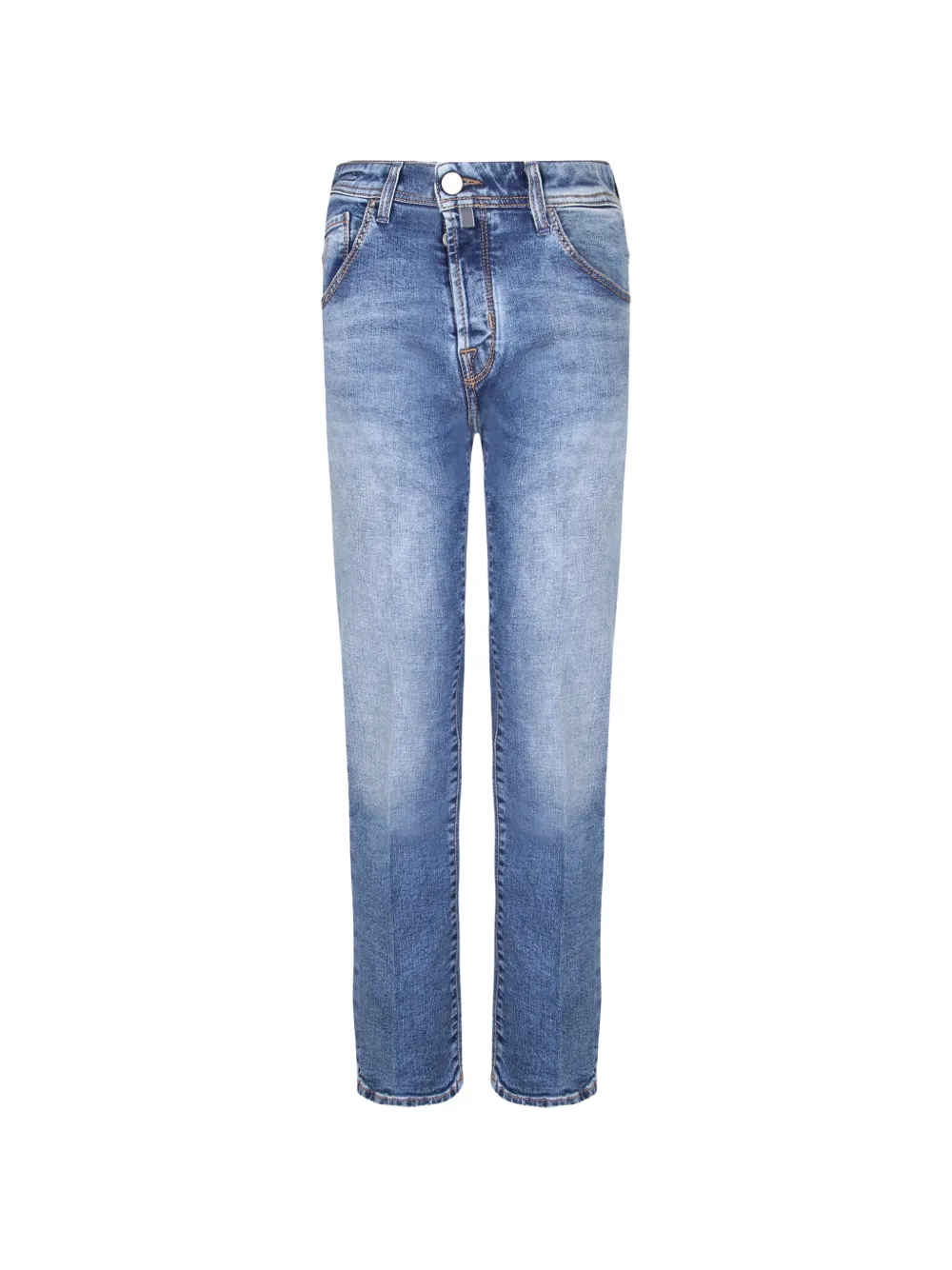 Jacob Cohën faded straight-leg jeans - Bleu