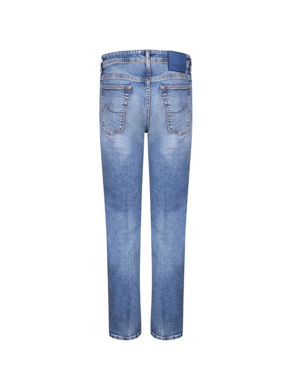 Jacob Cohën Straight jeans met vervaagd effect Blauw