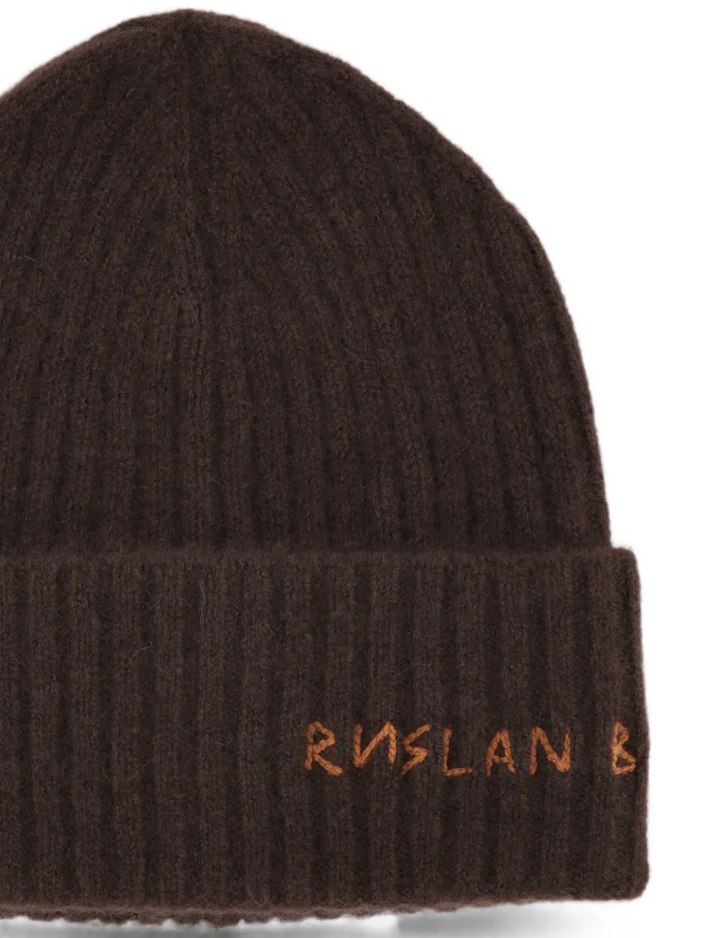 Ruslan Baginskiy cashmere beanie hat Bruin
