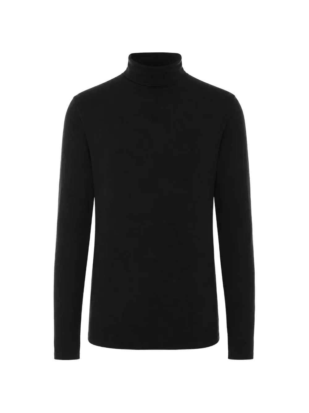 Thom Krom roll-neck contrast-stitch T-shirt