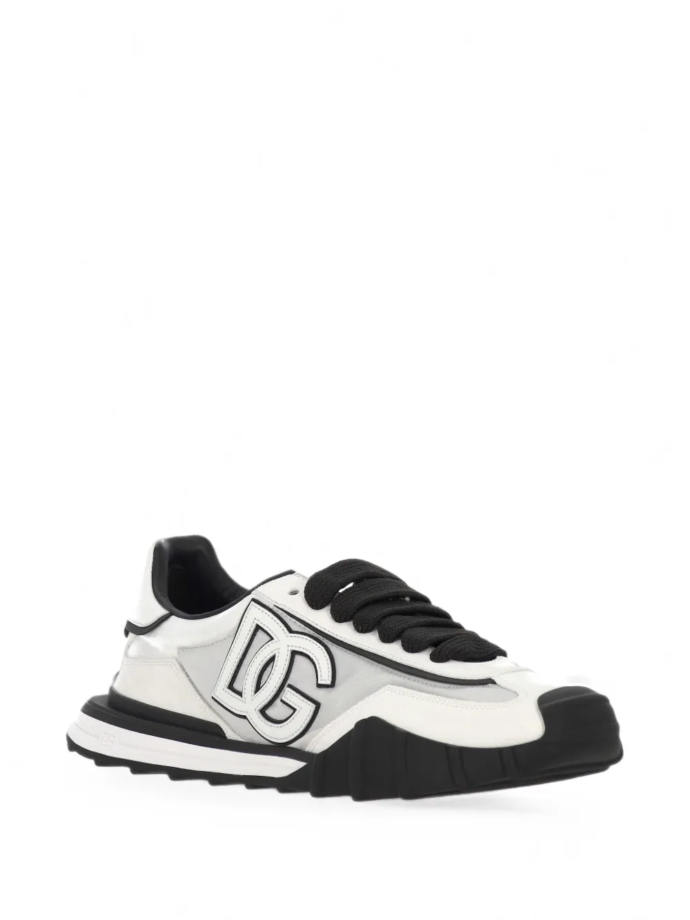 Dolce & Gabbana DG athletic logo-patch sneakers Wit