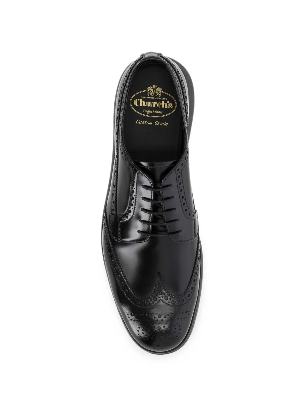 Church's brogue lace-up shoes Zwart