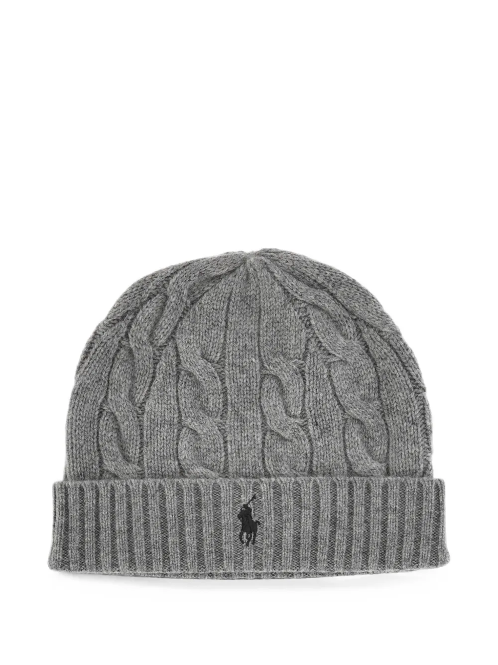 Polo Ralph Lauren cable-knit wool-cashmere beanie - Grigio