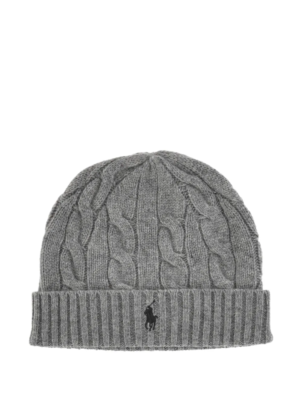 Polo Ralph Lauren cable-knit wool-cashmere beanie - Grigio