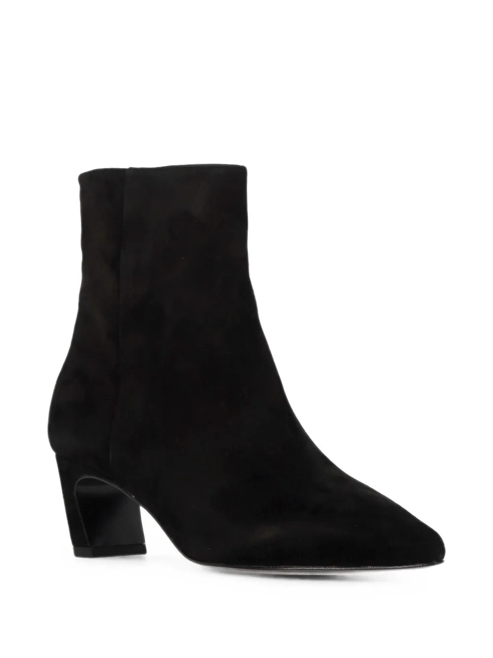 Ash Vicky pointed-toe ankle boots Zwart
