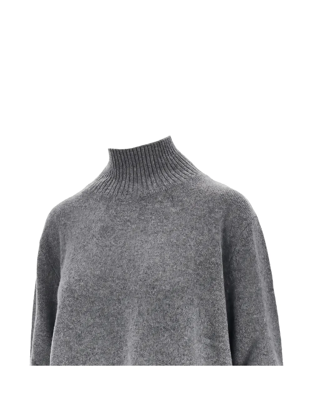 Weekend Max Mara high-neck cashmere sweater Grijs