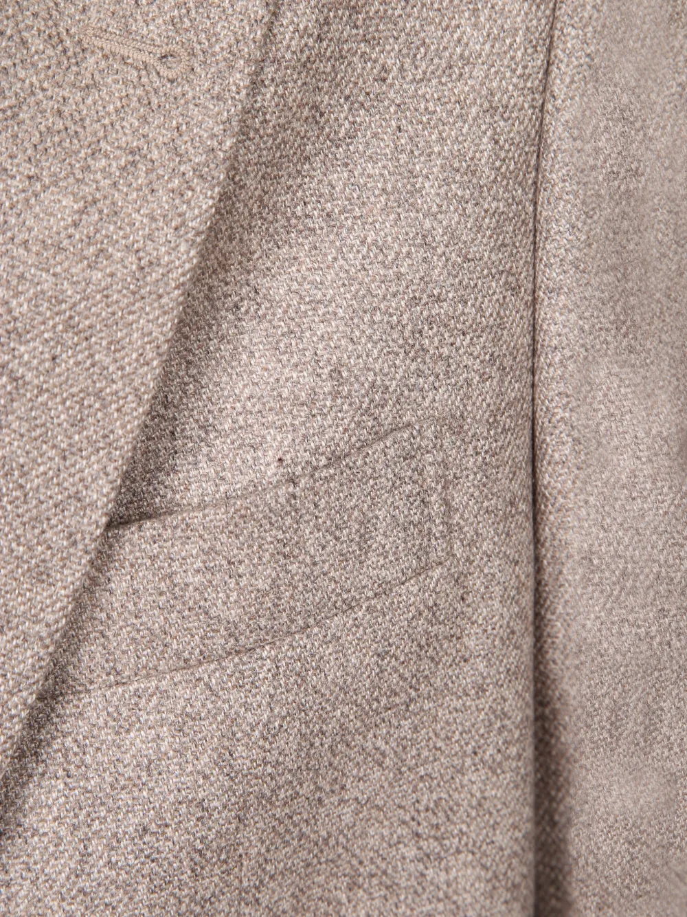 Brunello Cucinelli Blazer met gemêleerd effect Beige