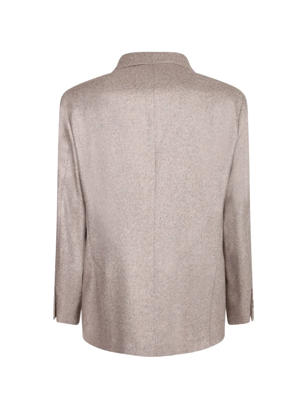 Brunello Cucinelli Blazer met gemêleerd effect Beige