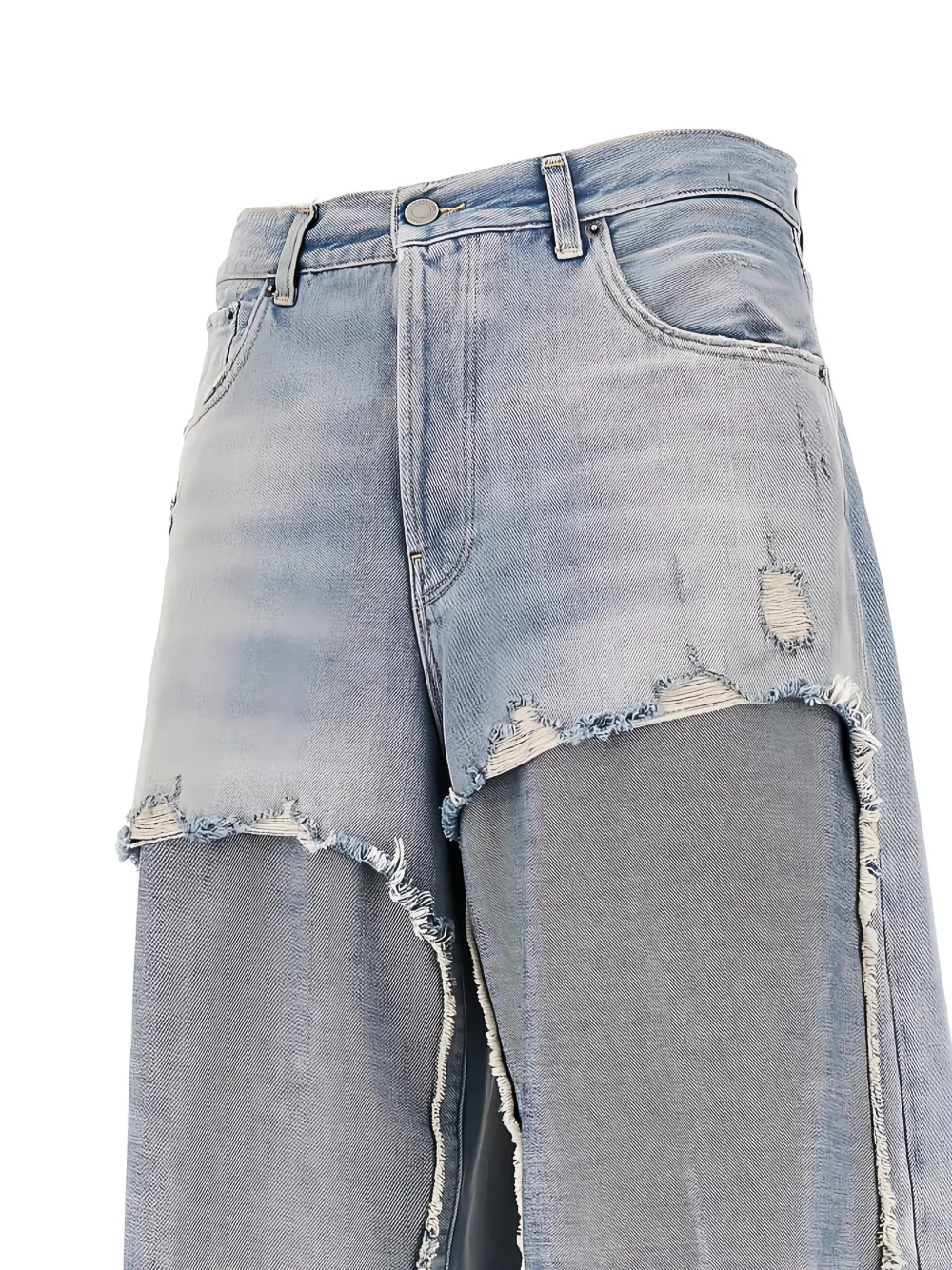 Haikure Betha distressed jeans Blauw