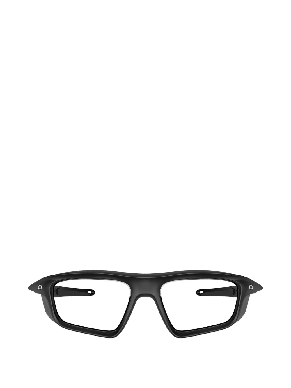 Oakley Teres geometric-frame glasses Zwart