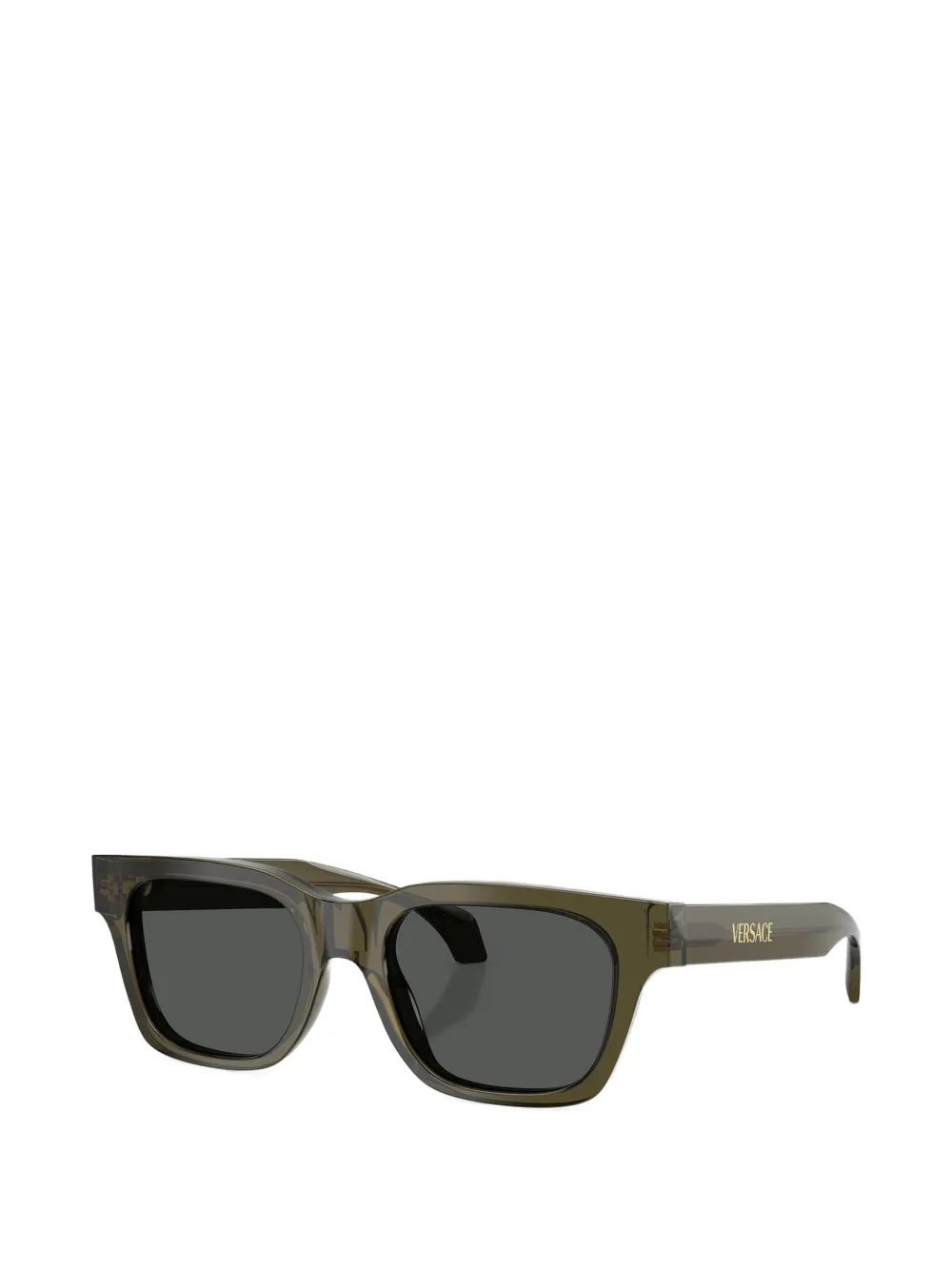 Versace Eyewear Zonnebril met vierkant montuur Groen