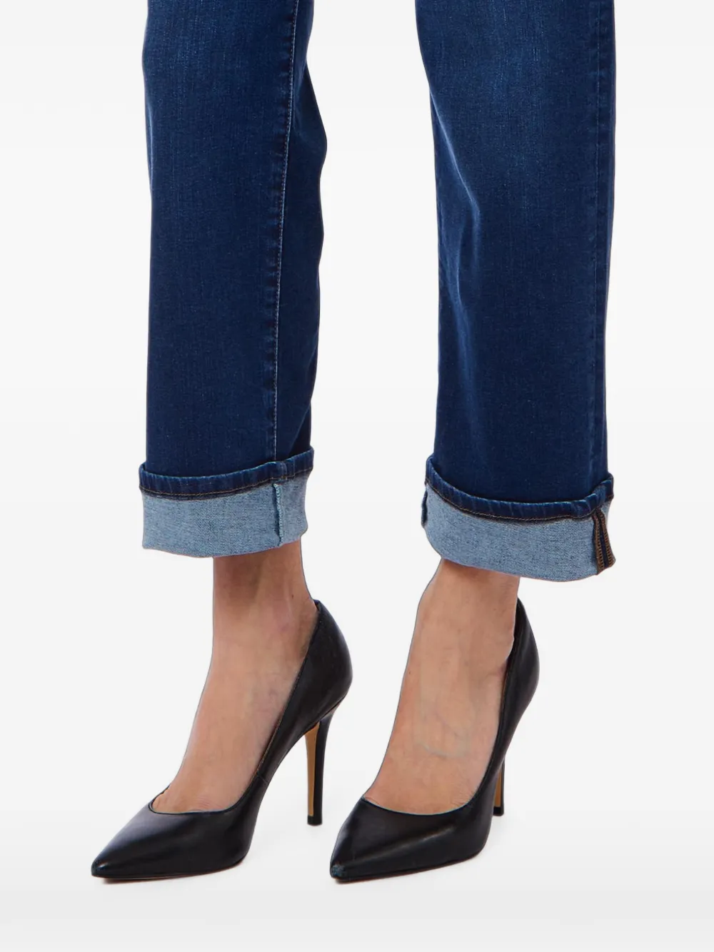 LIU JO Jeans met omgeslagen pijpen Blauw