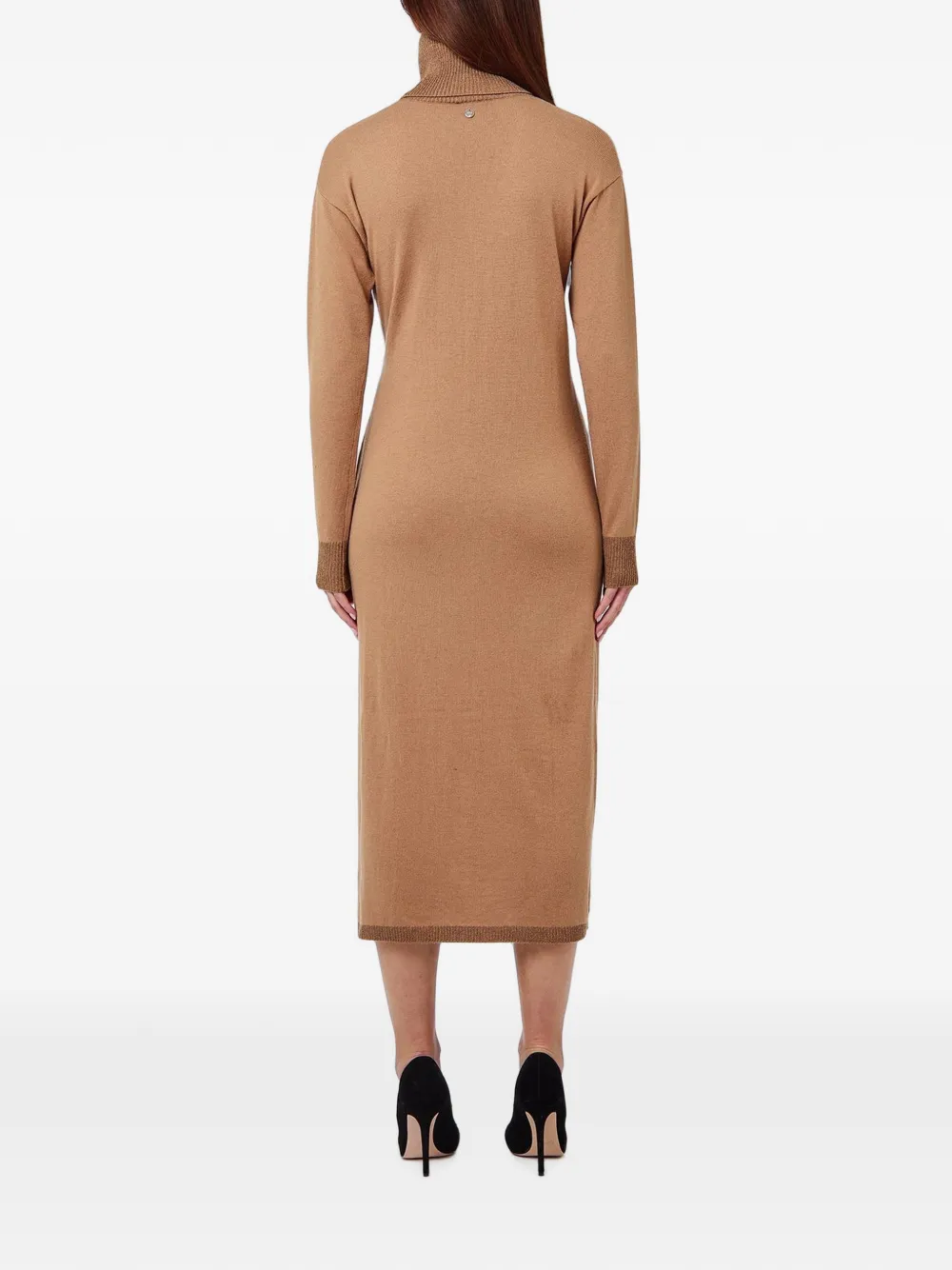 LIU JO Jurk met col Beige