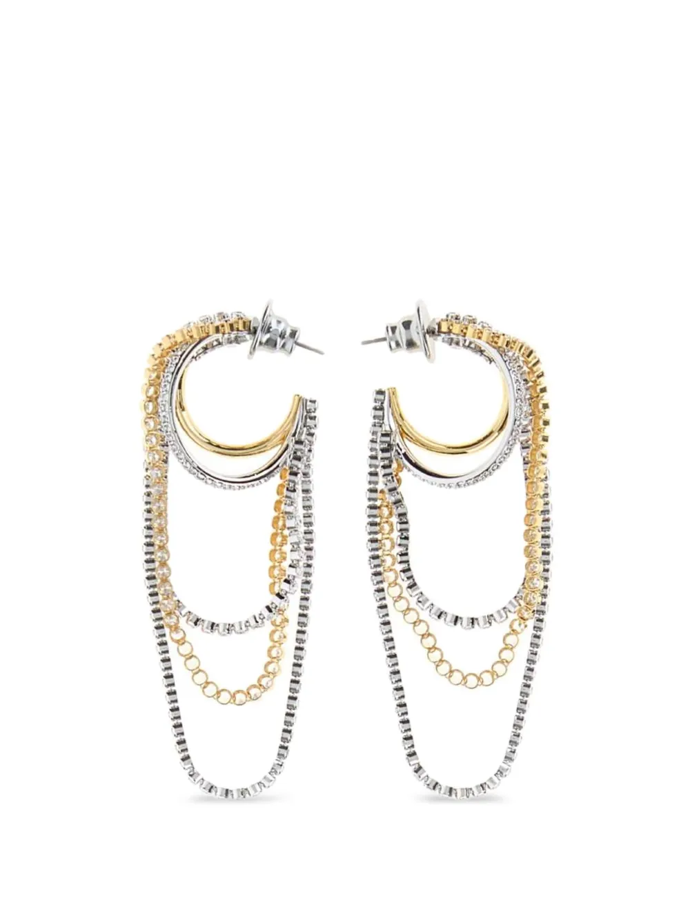 Swarovski Hyperbola crystal-embellished earrings