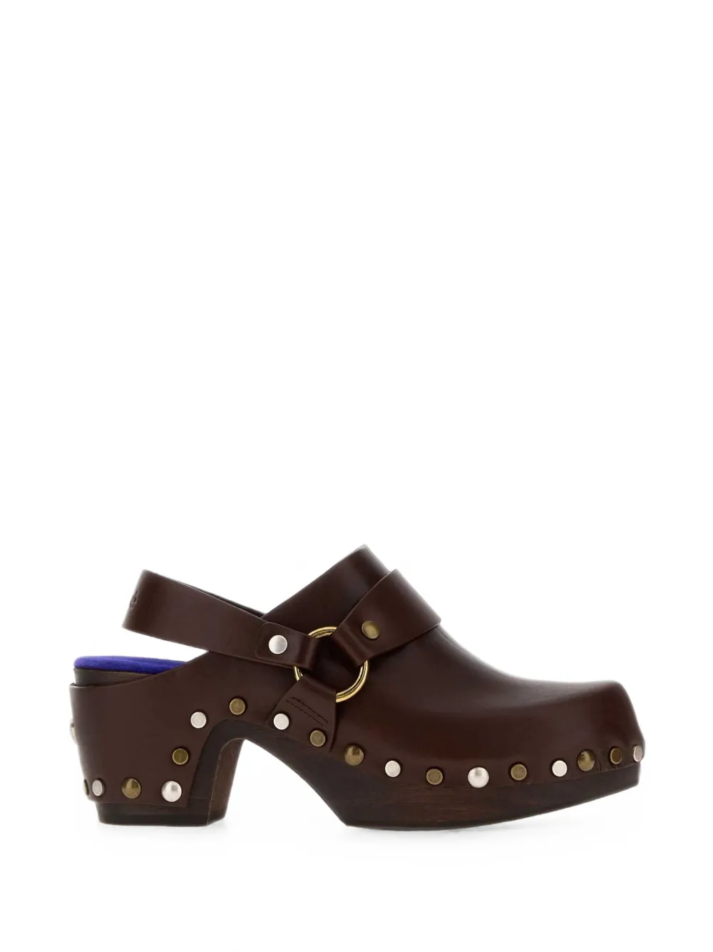 Chloé Talis studded leather clogs