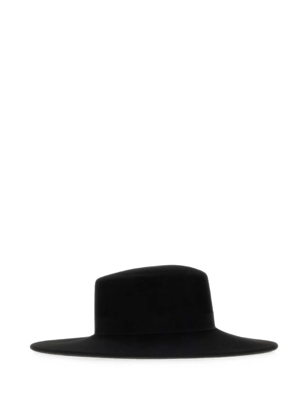 Alanui Gaucho flannel-finish wide-brim hat Zwart