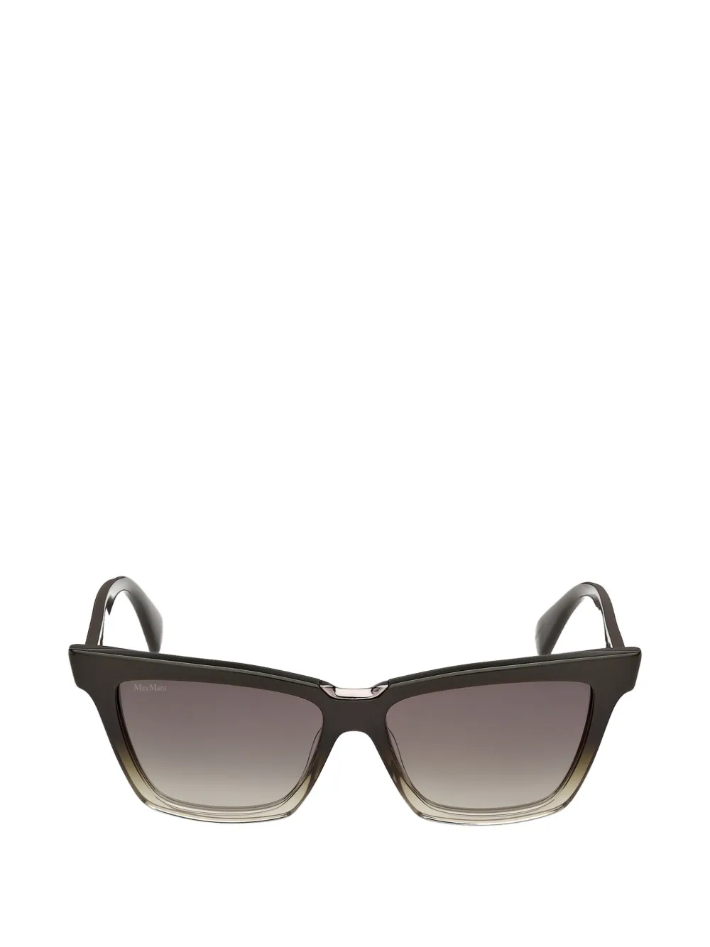 Max Mara Eyewear Zonnebril met vierkant montuur Groen