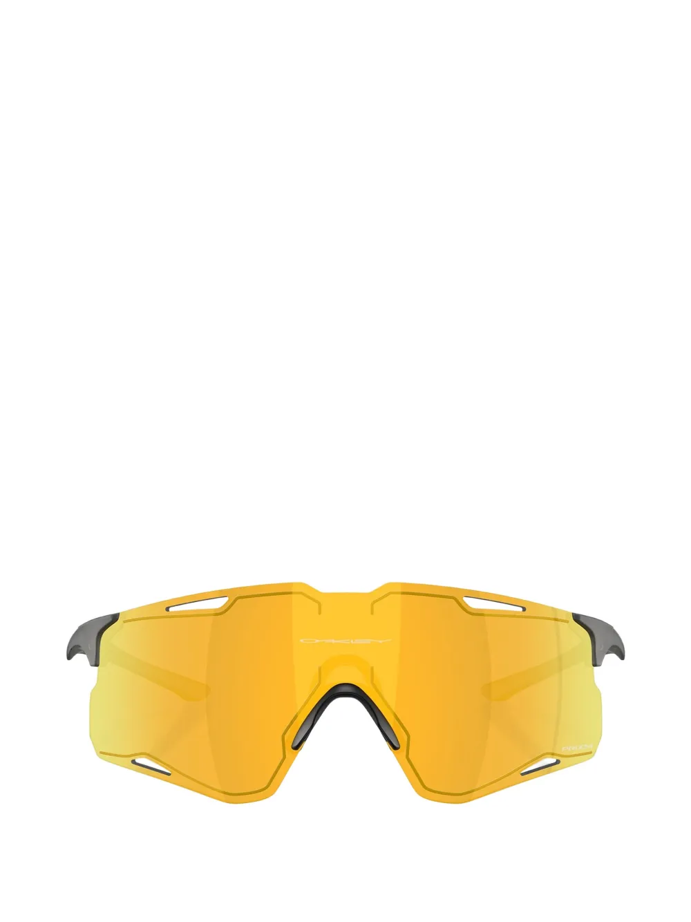 Oakley Cybr Lightning geometric-frame sunglasses Grijs
