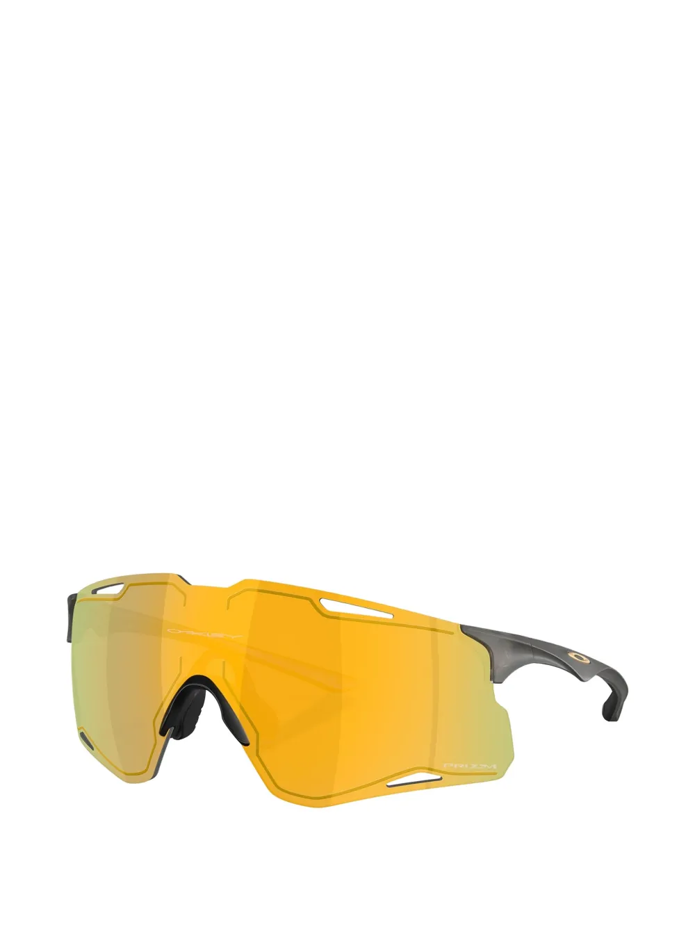 Oakley Cybr Lightning geometric-frame sunglasses Grijs