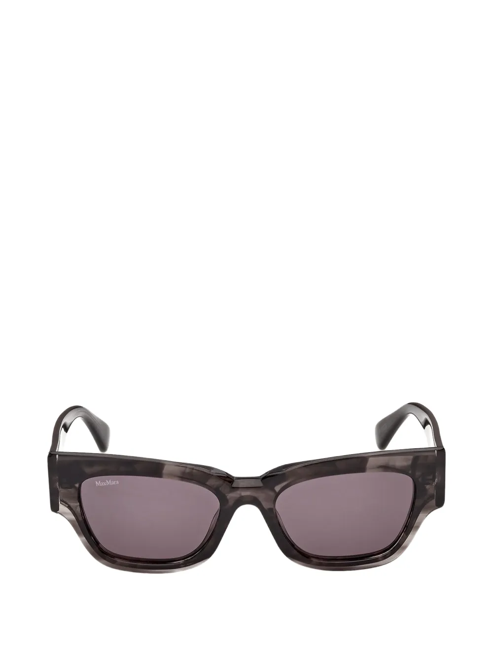 Max Mara Eyewear Zonnebril met rechthoekig montuur Grijs